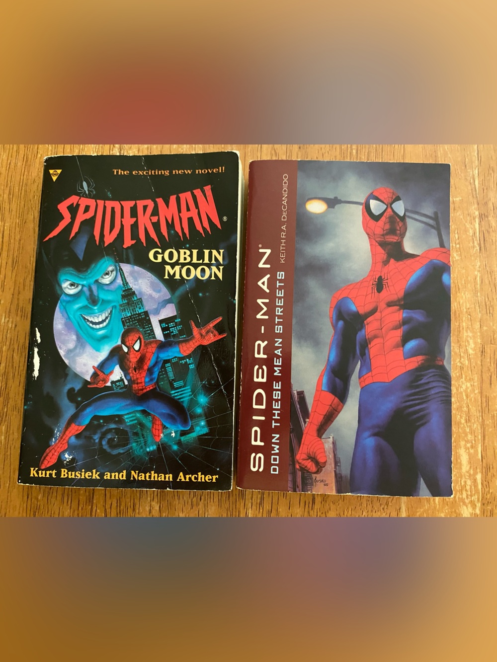 Spider-Man Paperback Book Set - Red & Blue Covers